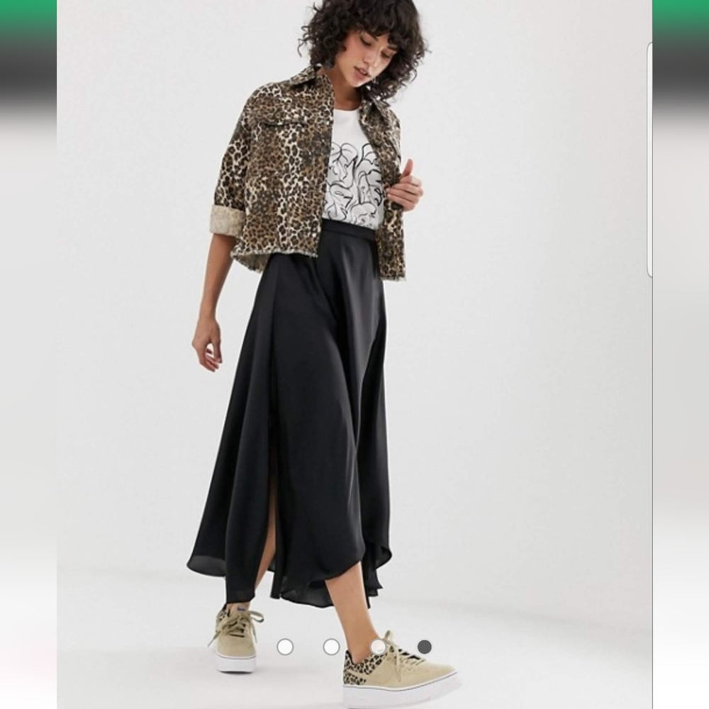 EUC Leopard print jacket/shacket (Medium)